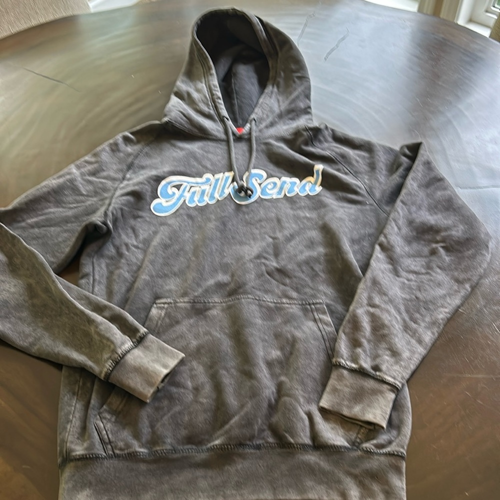 Full Send hoodie adult small